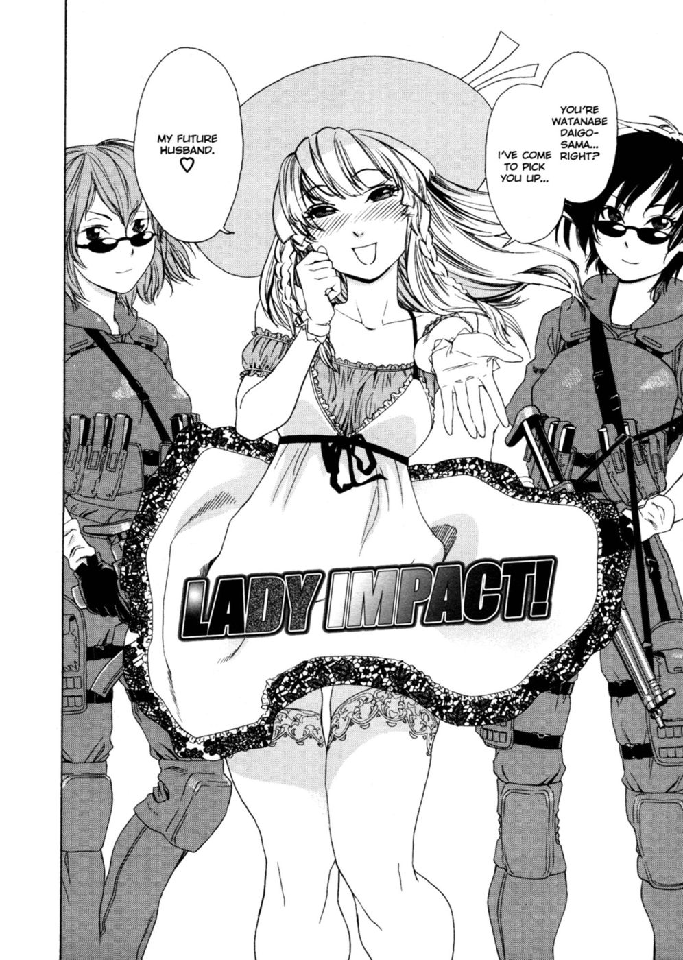 Hentai Manga Comic-Aqua Bless-Chapter 7-Lady Impact !-2